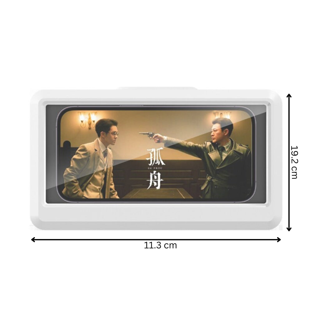 Waterproof Bathroom Phone Holder Wall Box with Self-Adhesive