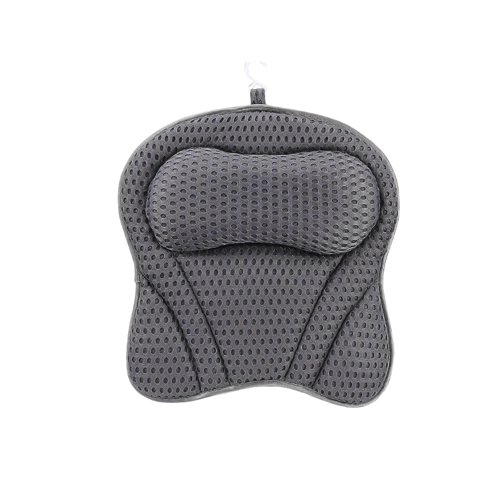 Bath Pillow with Neck and Back Support Spa Cushion Headrest